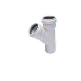 Kalde 45 Derece 75x50 cm 3.2 Pvc-u Tek Çatal