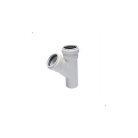 Kalde 45 Derece 75x75 cm 3.2 Pvc-u Tek Çatal