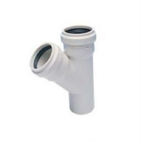 Kalde 45 Derece 75x75 cm 3.2 Pvc-u Tek Çatal