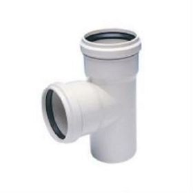 Kalde 87 Derece 75x75 cm 3.2 Pvc-u Tek Çatal