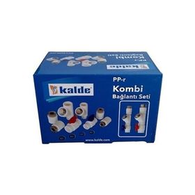 Kalde Kombi Montaj Seti Pp 8'li Dirsekli Bağlantı
