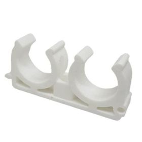 Kalde Pp Çiftli 20x22 mm Beyaz Kelepçe