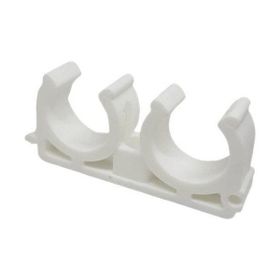 Kalde Pp Çiftli 20x22 mm Beyaz Kelepçe