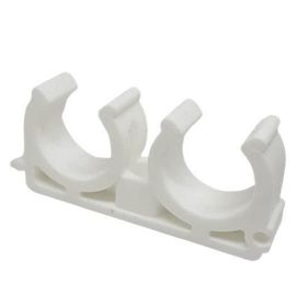 Kalde Pp Çiftli 20x22 mm Beyaz Kelepçe