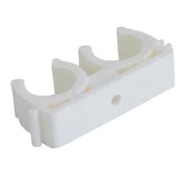 Kalde Pp Çiftli 25x27 mm Beyaz Kelepçe
