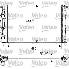Kale 0528292AL Motor Radyatörü
