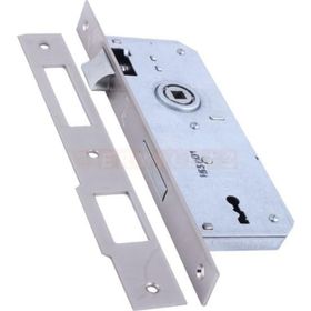 Kale 151R 40mm Gömme Kapı Nikel Oda Kilit