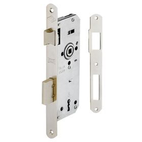 Kale 151R 40mm Gömme Kapı Oval Nikel Oda Kilit