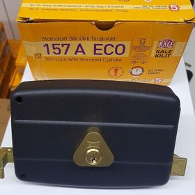Kale 157-A Eco Trajlı Kilit Oval 70 mm Kilit