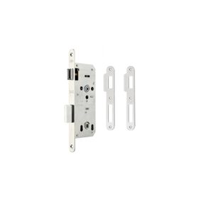 Kale 169R Wc Banyo 40 mm Rulmanlı Rozetli Nikel Oval Kilit