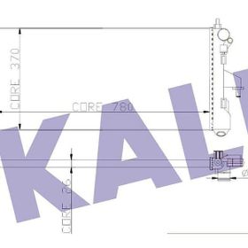 Kale 2052011AB Motor Radyatörü