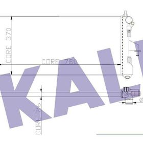 Kale 2052011AB Motor Radyatörü