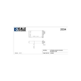 Kale 2081822AL Kalorifer Radyatörü