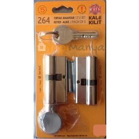 Kale 264 26400000007 SN+SM 68 mm Nikel Barel Kapı Kiliti