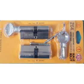 Kale 264 2'Li Set Mandallı Saten Ortak Anahtar