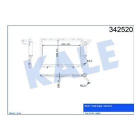 Kale 342520 Oto Klima Radyatörü