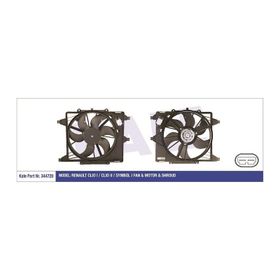 Kale 344720 Clio 2k Ng 97 Mgn Scenic 99 03 Ac Pervaneli Fan Motoru