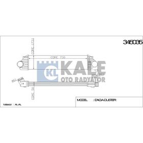 Kale 345035 Renault Master Turbo Radyatörü