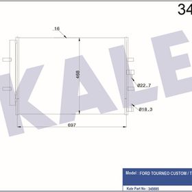 Kale 345695 Transit Tourneo Custom V362 13 V363 14 2.2 Tdci 717x467 Al Al Klima Kondenseri