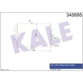 Kale 345695 Transit Tourneo Custom V362 13 V363 14 2.2 Tdci 717x467 Al Al Klima Kondenseri