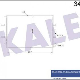 Kale 345695 Transit Tourneo Custom V362 13 V363 14 2.2 Tdci 717x467 Al Al Klima Kondenseri