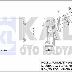 Kale 346255 Kalorifer Radyatörü