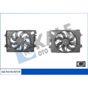 Kale 347170 Renault Clio Fan Motoru