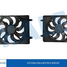 Kale 347420 Fiat Egea 1.3 Mtj 1.4 95ps Davlumbazlı Fan Motoru