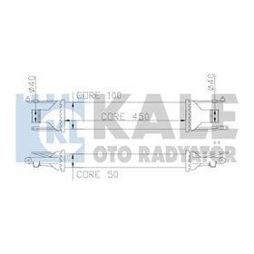 Kale 348400 Turbo Radyatörü /İnterkol