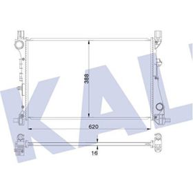 Kale 348440 Fiat Egea 1.3 1.4 AL PL BRZ Radyatör