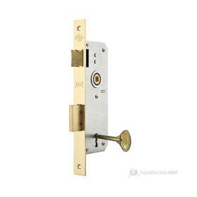 Kale 35 mm Sarı Ekstra Gömme İç Oda Kapı Kilidi