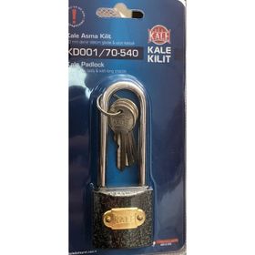 Kale 40 mm Gri Uzun Asma Kilit