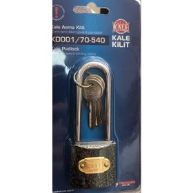 Kale 40 mm Gri Uzun Asma Kilit