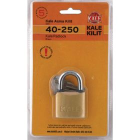Kale 40 mm KD-001/50-240 Pirinç Asma Kilit