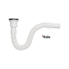 Kale 410200602873 Plastik Körüklü Beyaz Lavabo Sifonu
