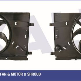 Kale 418900 Opel Corsa D 130 W 390 mm Davlumbazlı Fan Motoru