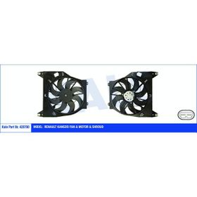 Kale 420700 Renault Kng 200 W 385 mm Davlumbazlı Fan Motoru
