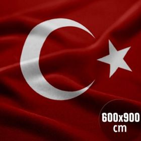 Kale 600x900 cm Alpaka Türk Bayrağı
