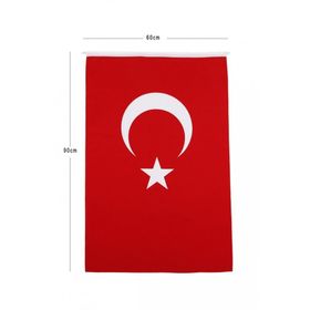 Kale 60x90 cm Alpaka Türk Bayrağı