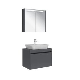 Kale 610100200593 Idea 2.0 80 cm Tek Çekmeceli Banyo Dolabı