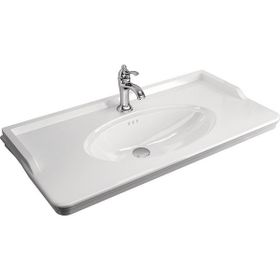 Kale Artdeco 100 cm Etajerlı Lavabo