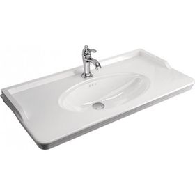Kale Artdeco 100 cm Etajerlı Lavabo