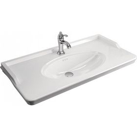 Kale Artdeco 100 cm Etajerlı Lavabo