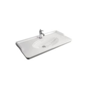 Kale Artdeco 100x50 cm Etajerli Lavabo