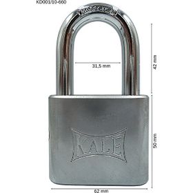 Kale BC9060 Sarı 60 mm Pirinç Asma Kilit