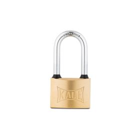 Kale BC9060L 60 mm Sarı Pirinç Uzun Kanca Asma Kilit