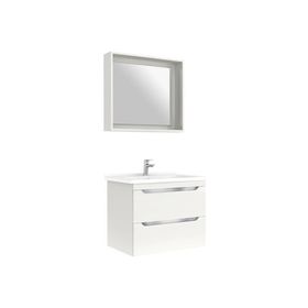 Kale Casilla 80 cm Beyaz Banyo Dolabı Takımı