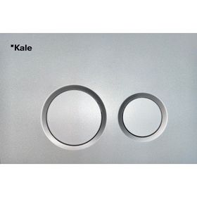 Kale Corro Mat Krom Gömme Rezervuar Paneli