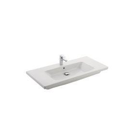 Kale Eternal 100x45 cm Etajerli Lavabo