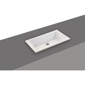 Kale Eternal 80x45 cm Etajerli Armatür Delikli Lavabo
